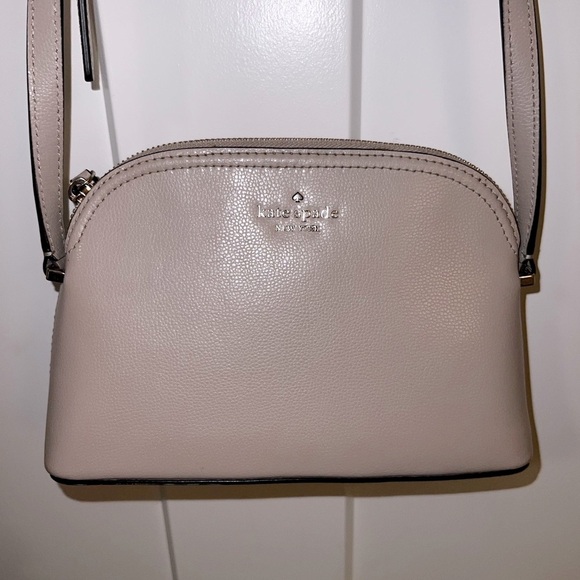 Kate Spade Ballet Pink Dome Crossbody Bag with Silver Hardware - Picture 1 of 6